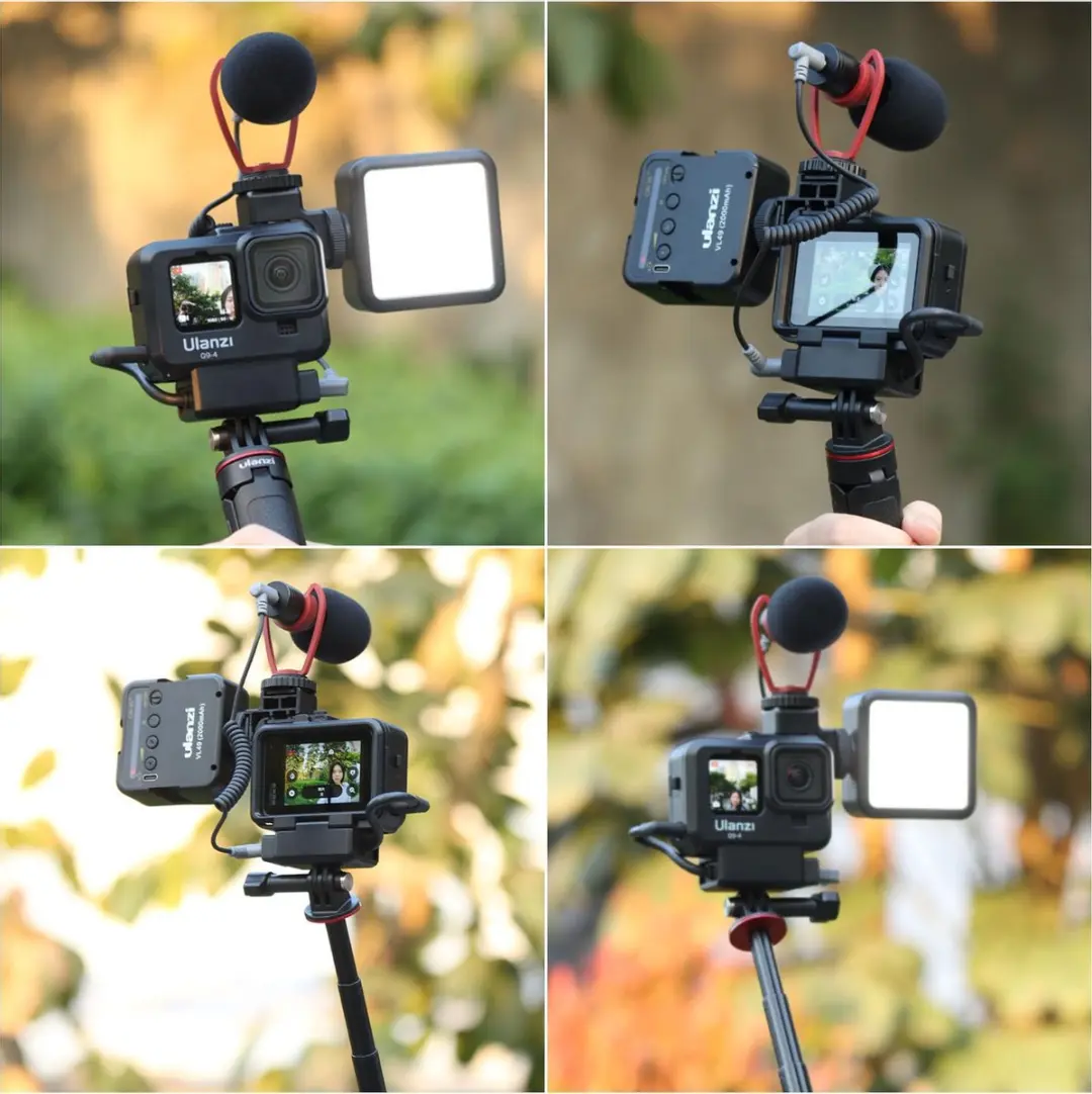Ulanzi Vlog Cage G9-4 - GoPro Cage - Zwart - afbeelding 6 van 6