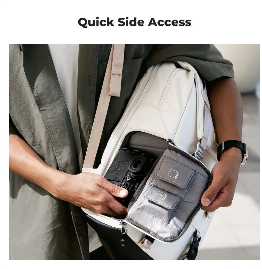 K&F Concept Beta Backpack 20L Rugtas - Wit
