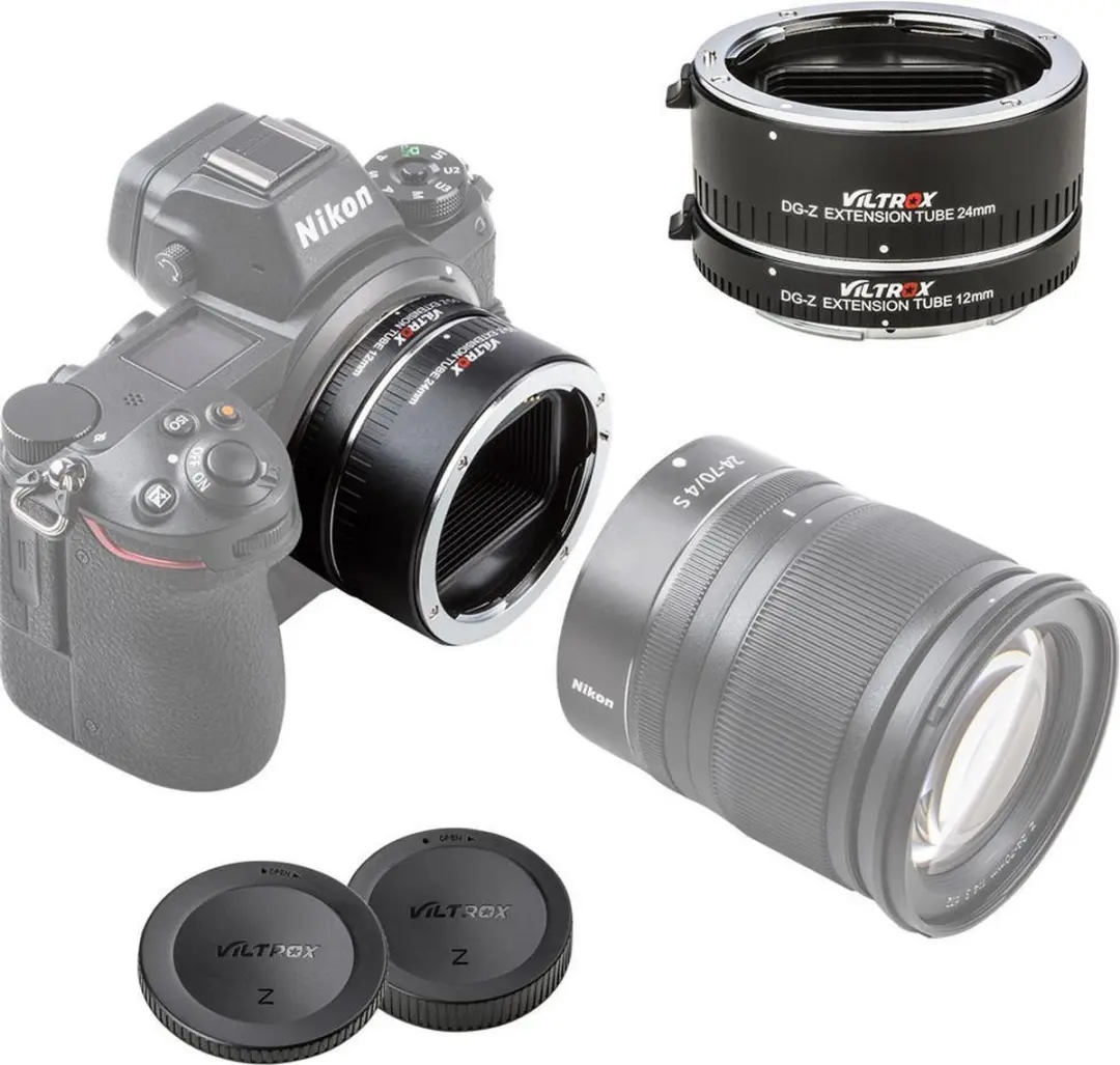 Viltrox DG-Z Tussenringenset Nikon Z - 12mm + 24mm - Zwart