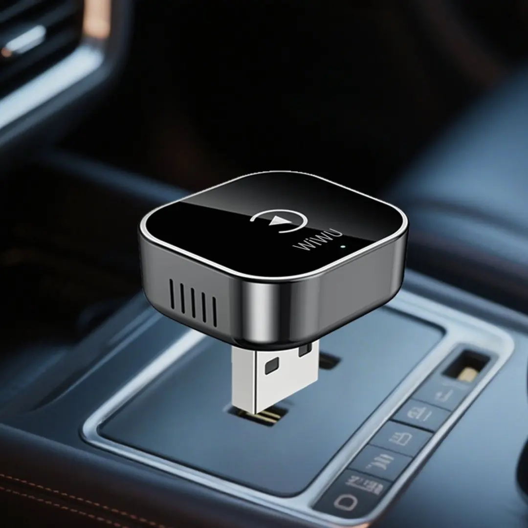 WiWu Wireless CarPlay Adapter - Zilver