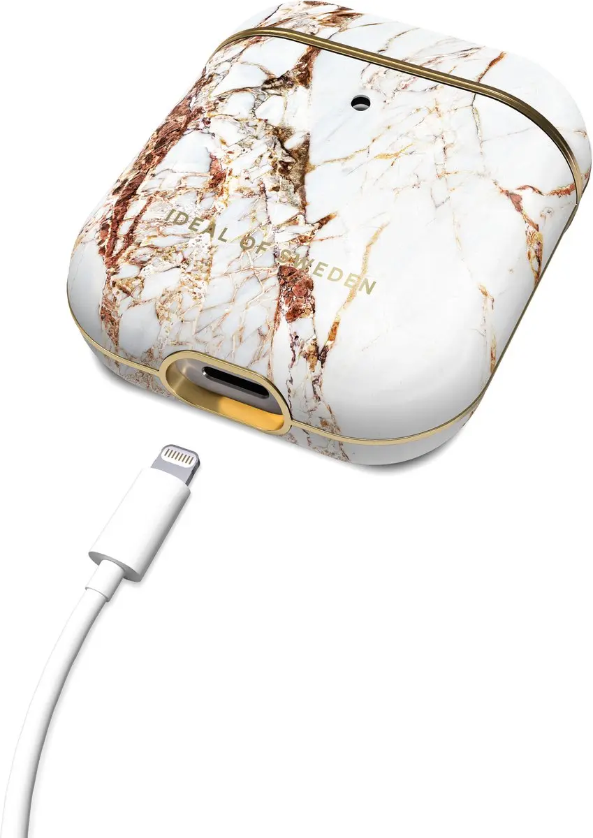 iDeal of Sweden AirPods Case Print - 1e & 2e Gen - Carrara Gold