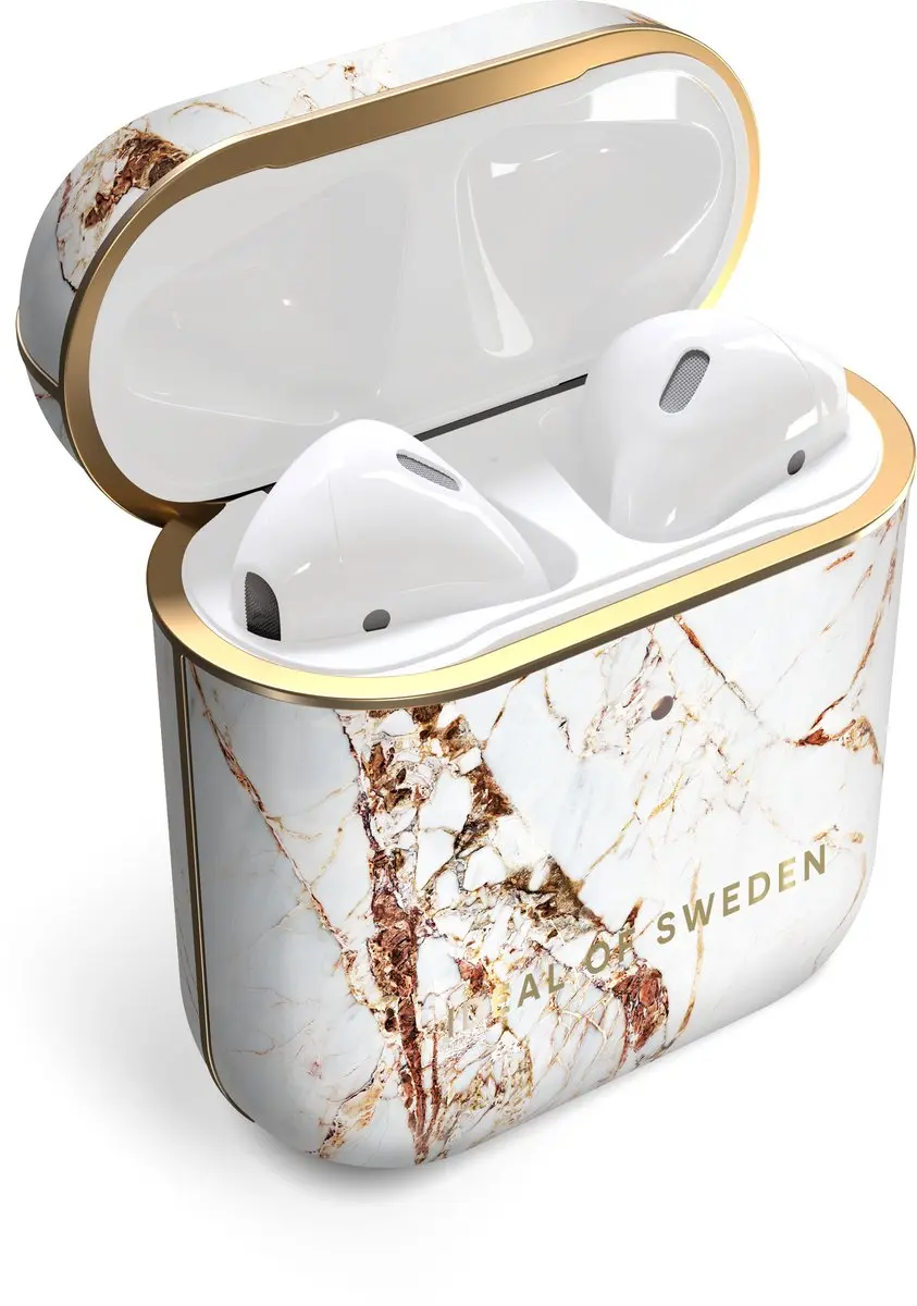 iDeal of Sweden AirPods Case Print - 1e & 2e Gen - Carrara Gold