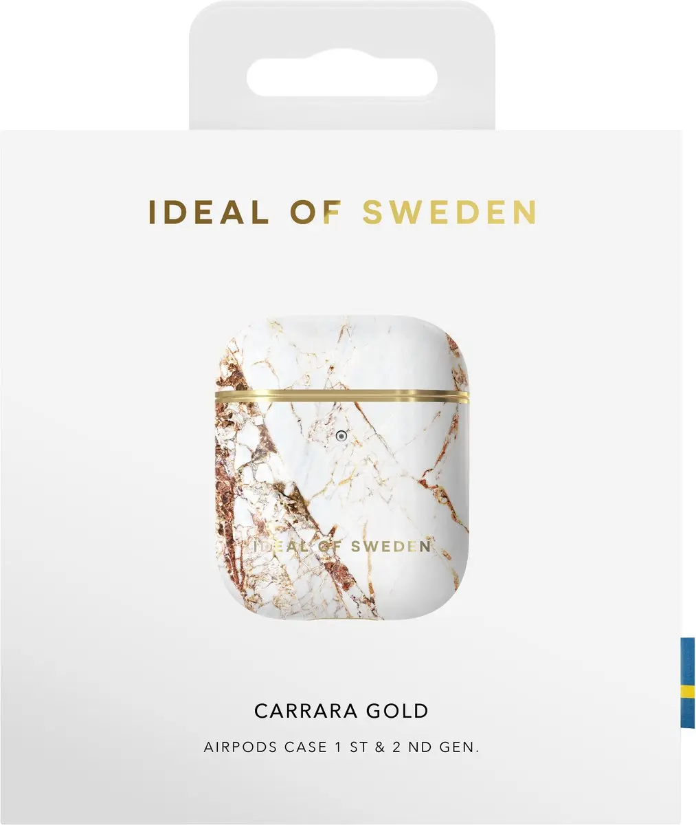 iDeal of Sweden AirPods Case Print - 1e & 2e Gen - Carrara Gold