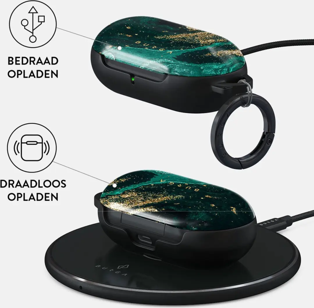 Burga Hardcase Samsung Galaxy Buds - Emerald Pool