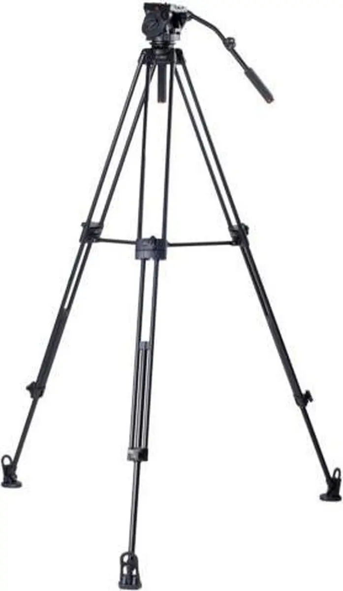 Kingjoy VT-3500 Videostatief - 3 Secties - Zwart