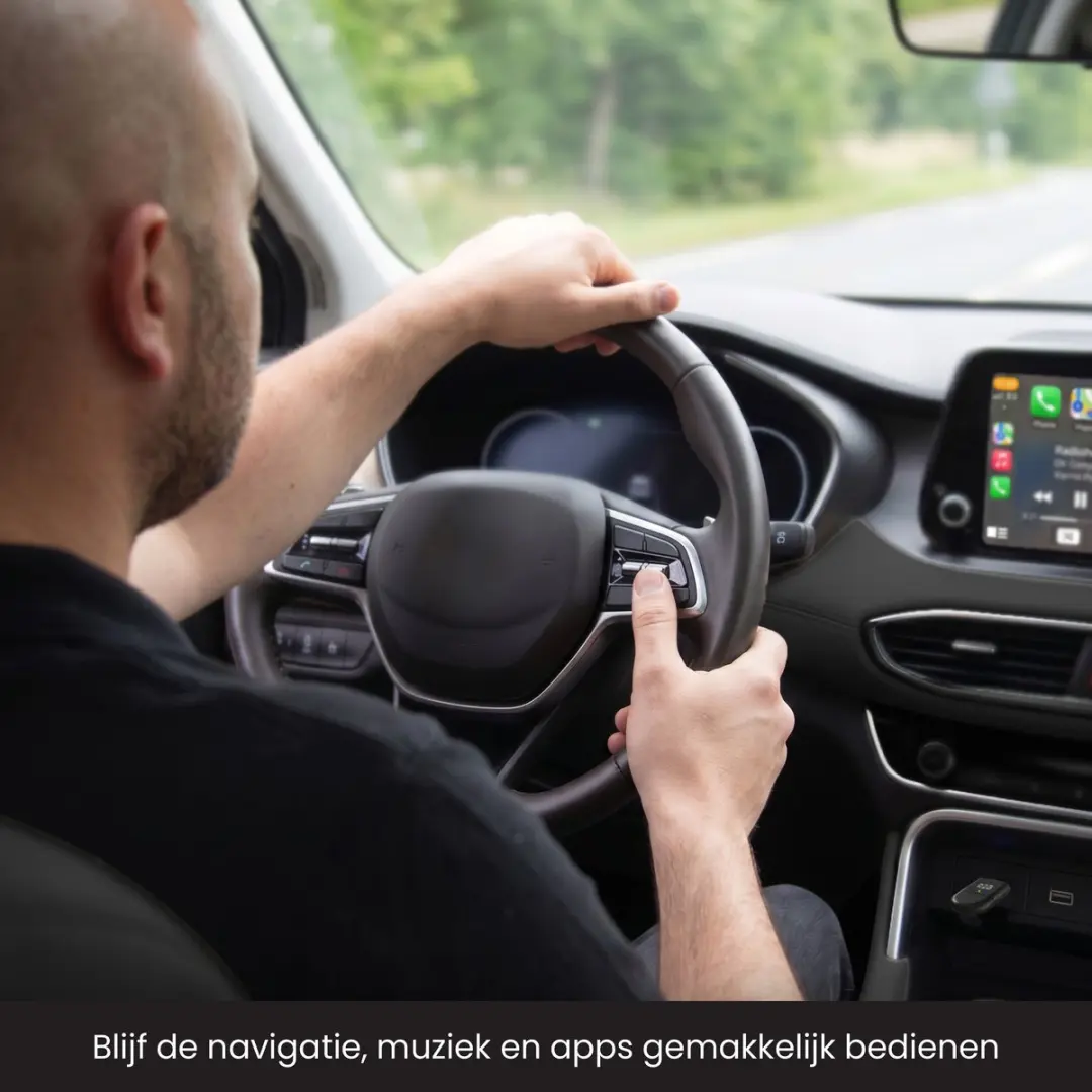 R2B Carplay Dongle - Draadloze Adapter USB-A/USB-C