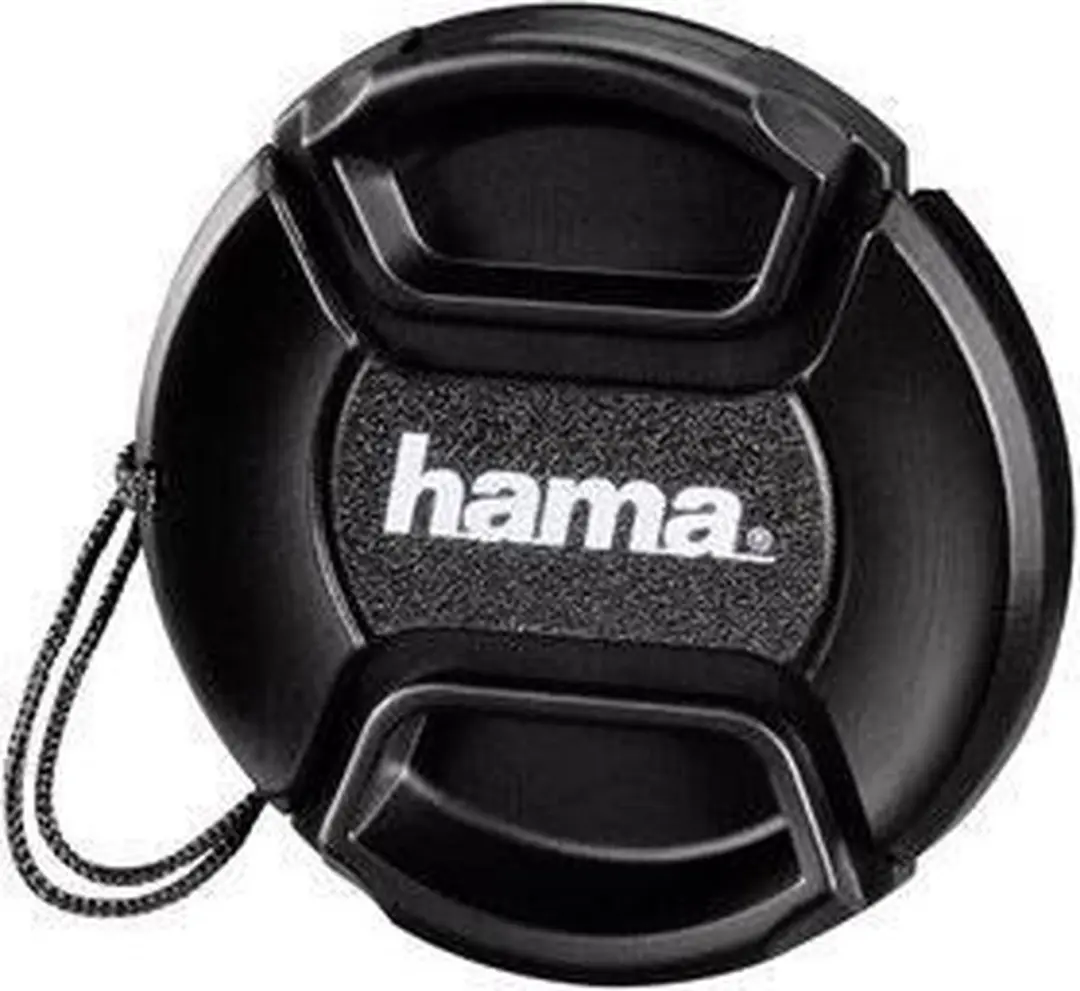 Hama Lens Caps Smart-Snap M58 - 58mm - Zwart