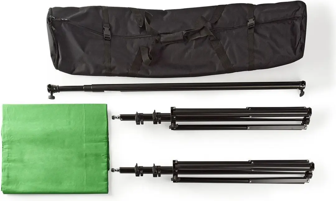 Nedis Green Screen BDKT10GN 190x295cm - inclusief statieven en tas