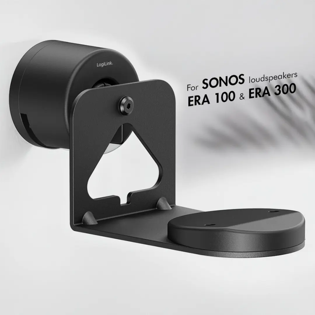 Logilink BP0207 Wandhouder Sonos Era 100/300 - Zwart