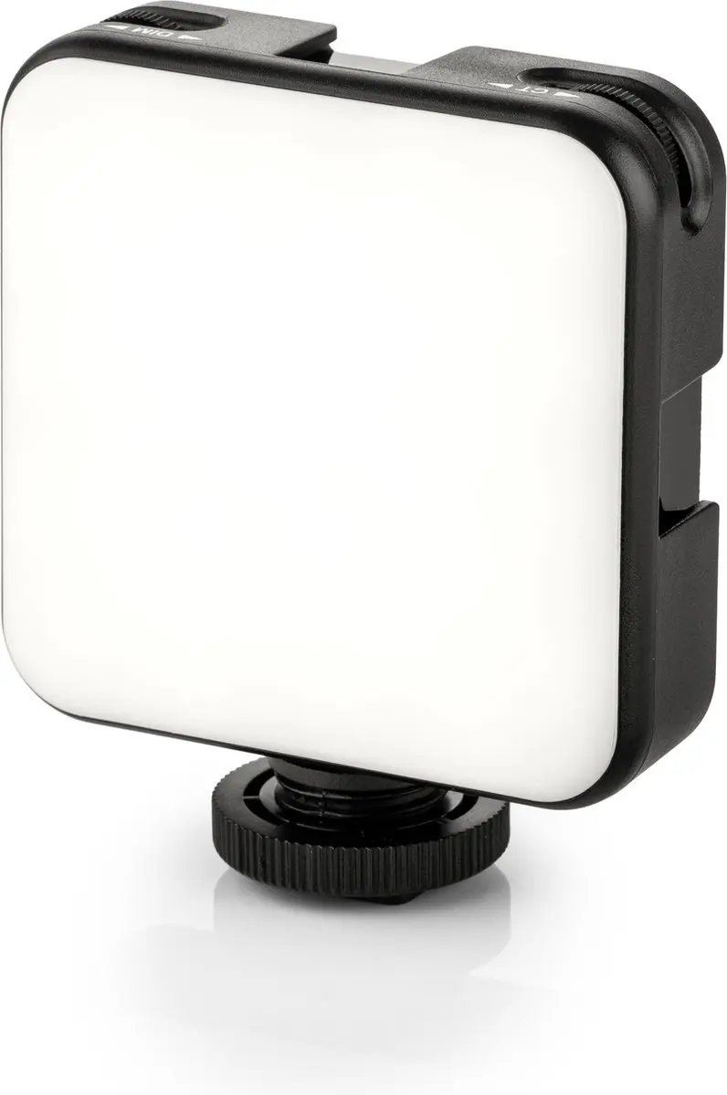 MOJOGEAR W64 Mini Videolamp 64-LED - 6W - Zwart