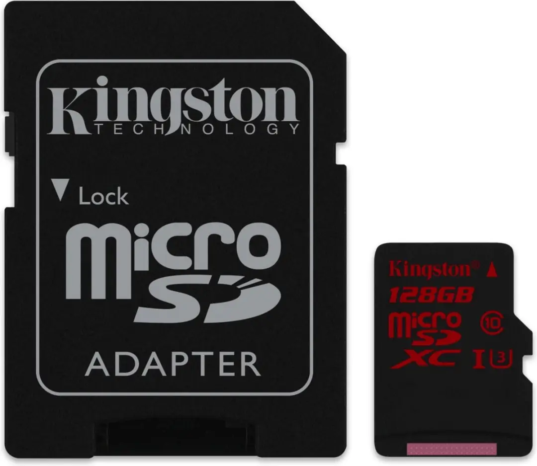 Kingston MicroSDXC UHS-I U3 128GB - A1 - afbeelding 2 van 4
