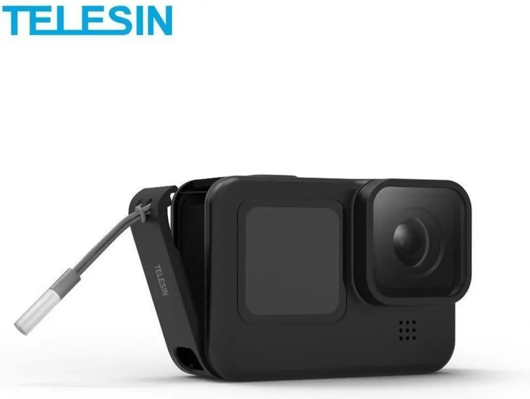 Telesin Side Deksel Verwijderbaar Hand Strap - Zwart - afbeelding 2 van 6