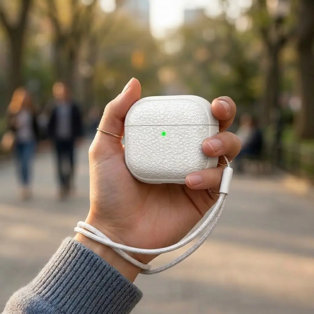 NUVEX Hoesje AirPods Pro 2 - Wit - Inclusief reinigingsset