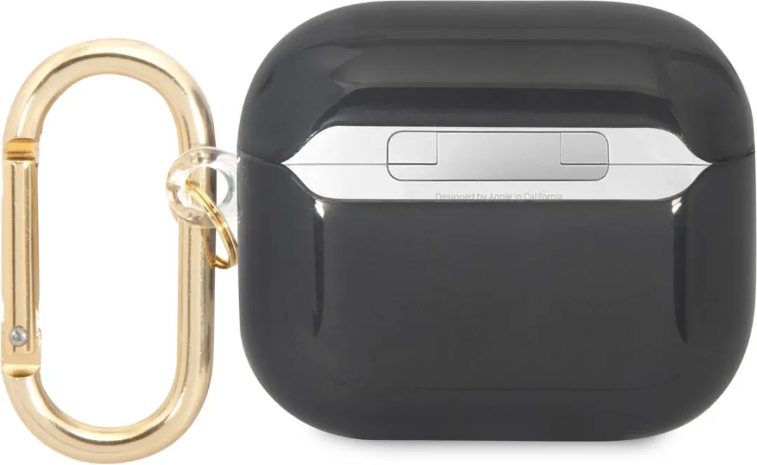 Guess TPU Hoesje Apple AirPods 3 - Zwart