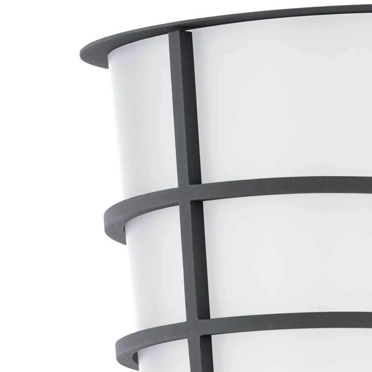 Eglo Breganzo Wandlamp LED 2 Lichtpunten - Antraciet/Wit