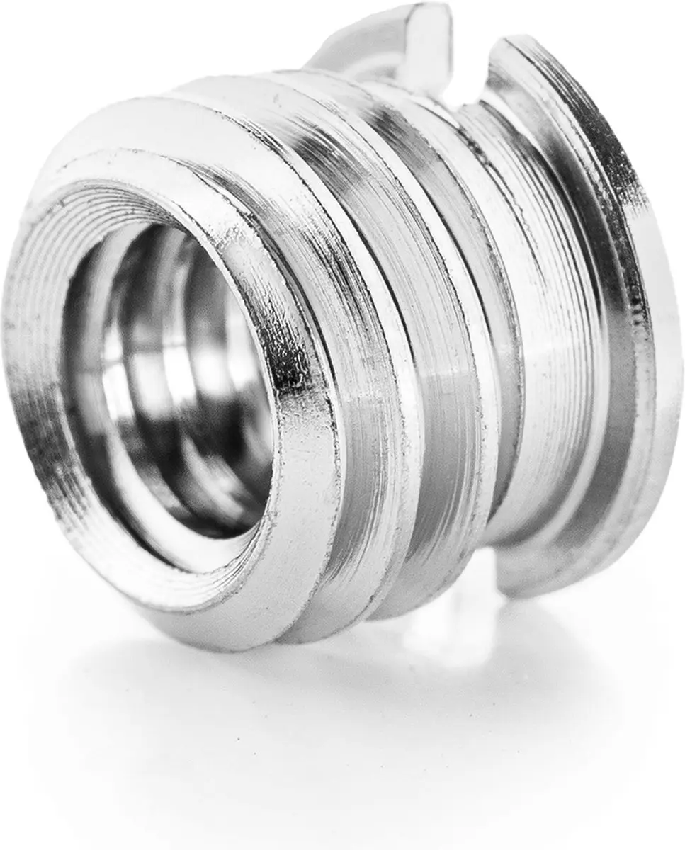 MOJOGEAR P07 Schroefadapter 1/4" naar 3/8" RVS