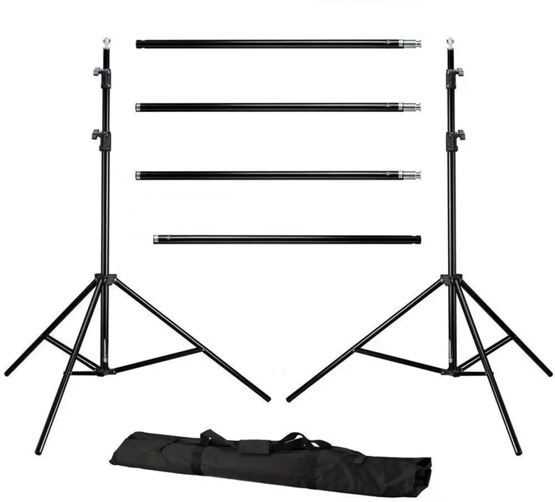 Bresser BR-D23 Achtergrond Support 240x300cm - Zwart