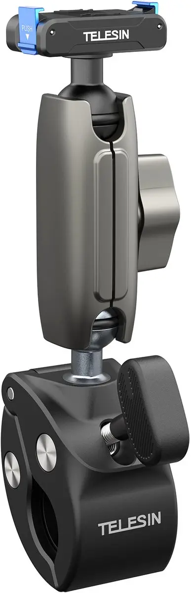Telesin Magnetische Buisklem DJI Osmo Action - Grijs - afbeelding 4 van 6