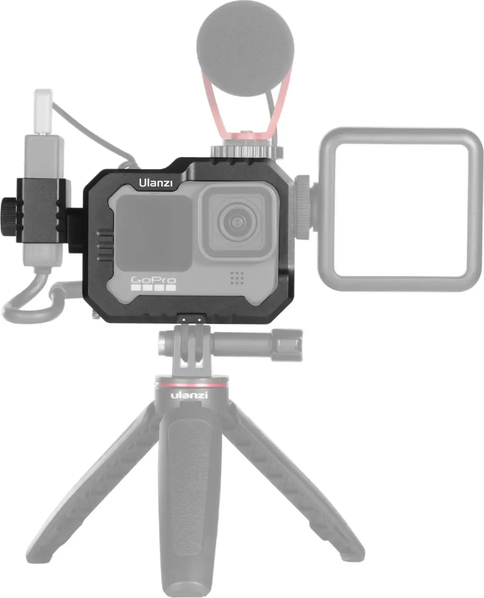 Ulanzi G9-14 Vlog Cage - GoPro - Zwart - afbeelding 6 van 6