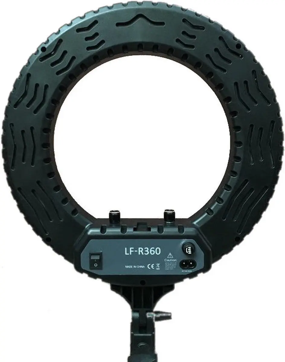 Caruba Round Vlogger 12" LED Set - 432 LED - 3200K - Zwart