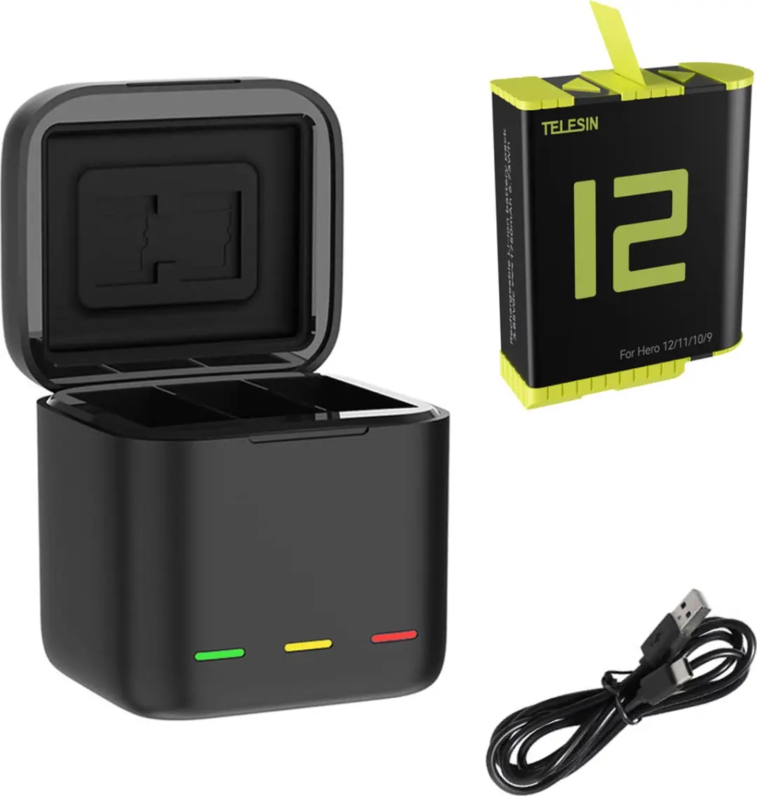 Telesin Oplaadbox BNC-100 voor GoPro