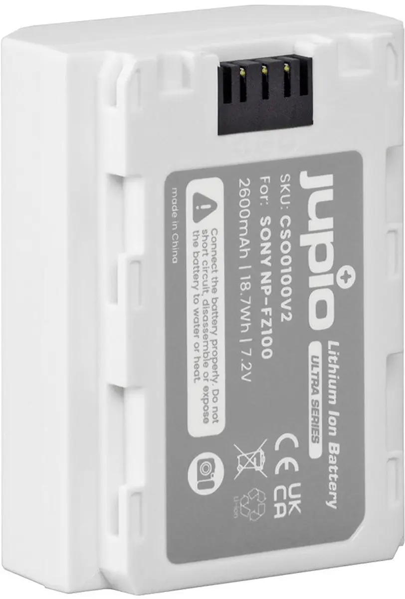 Jupio NP-FZ100 Accu 2600mAh - CSO0100V2