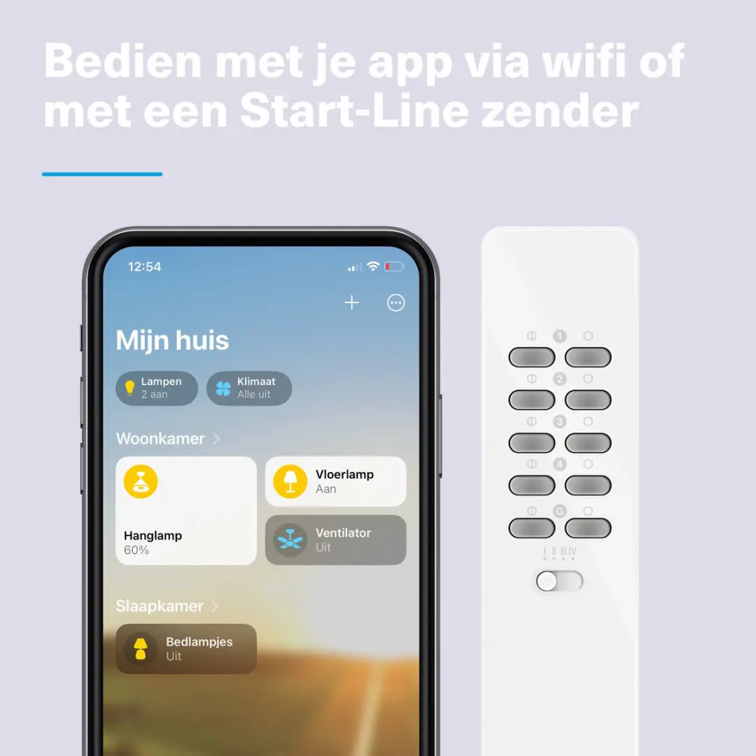 KlikAanKlikUit Matter MACM250 Inbouwdimmer Wit