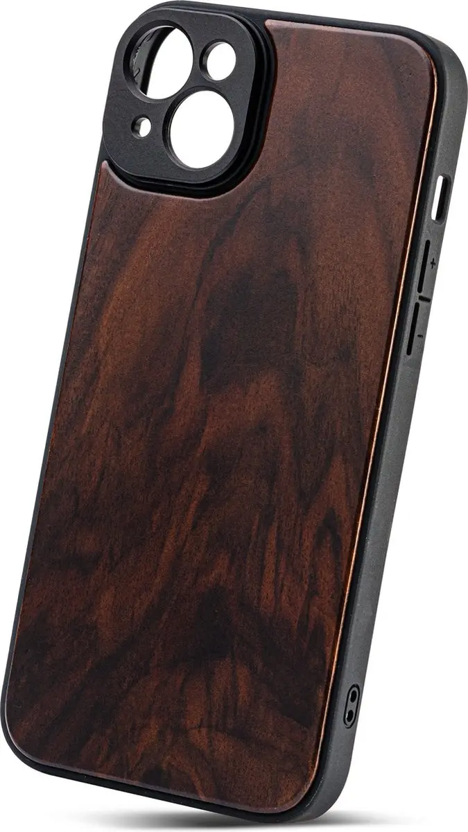 MOJOGEAR MG-CASE-W-i14Plus Lenscase 17mm - iPhone 14 Plus - Hout