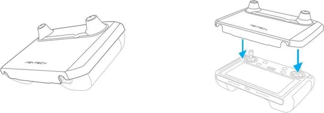 PGYTECH P-15D-007 Protector voor DJI Smart Controller - Zwart
