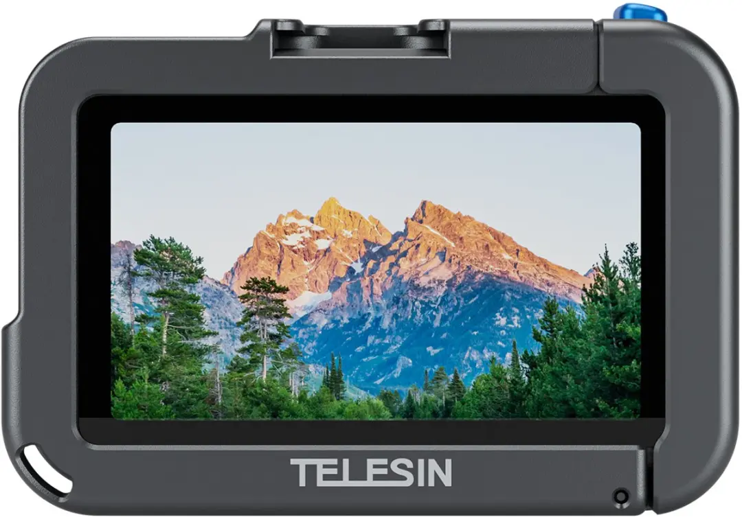 Telesin Metalen Cage DJI Osmo Action 3/4/5 - Grijs - afbeelding 4 van 6