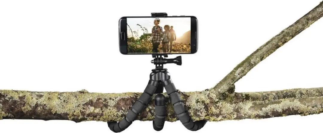 Hama Flex Statief 26cm - Smartphone/GoPro - Zwart - afbeelding 3 van 6