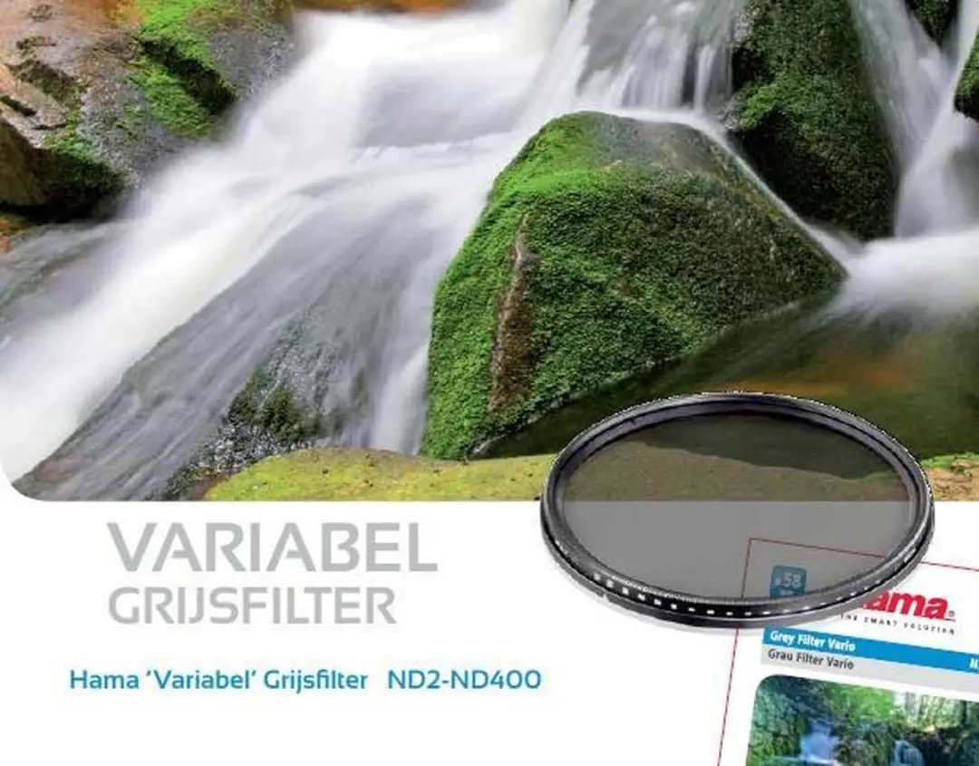 Hama Vario Grijsfilter ND2-400 52mm
