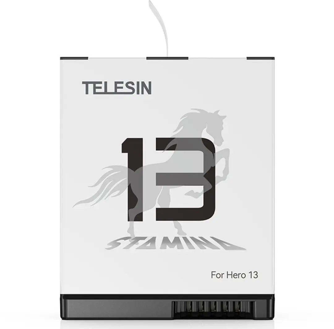 Telesin T-S0-BTR-04-TGP Oplaadbare Accu - GoPro Hero 13 - 1950mAh - Wit - afbeelding 5 van 6