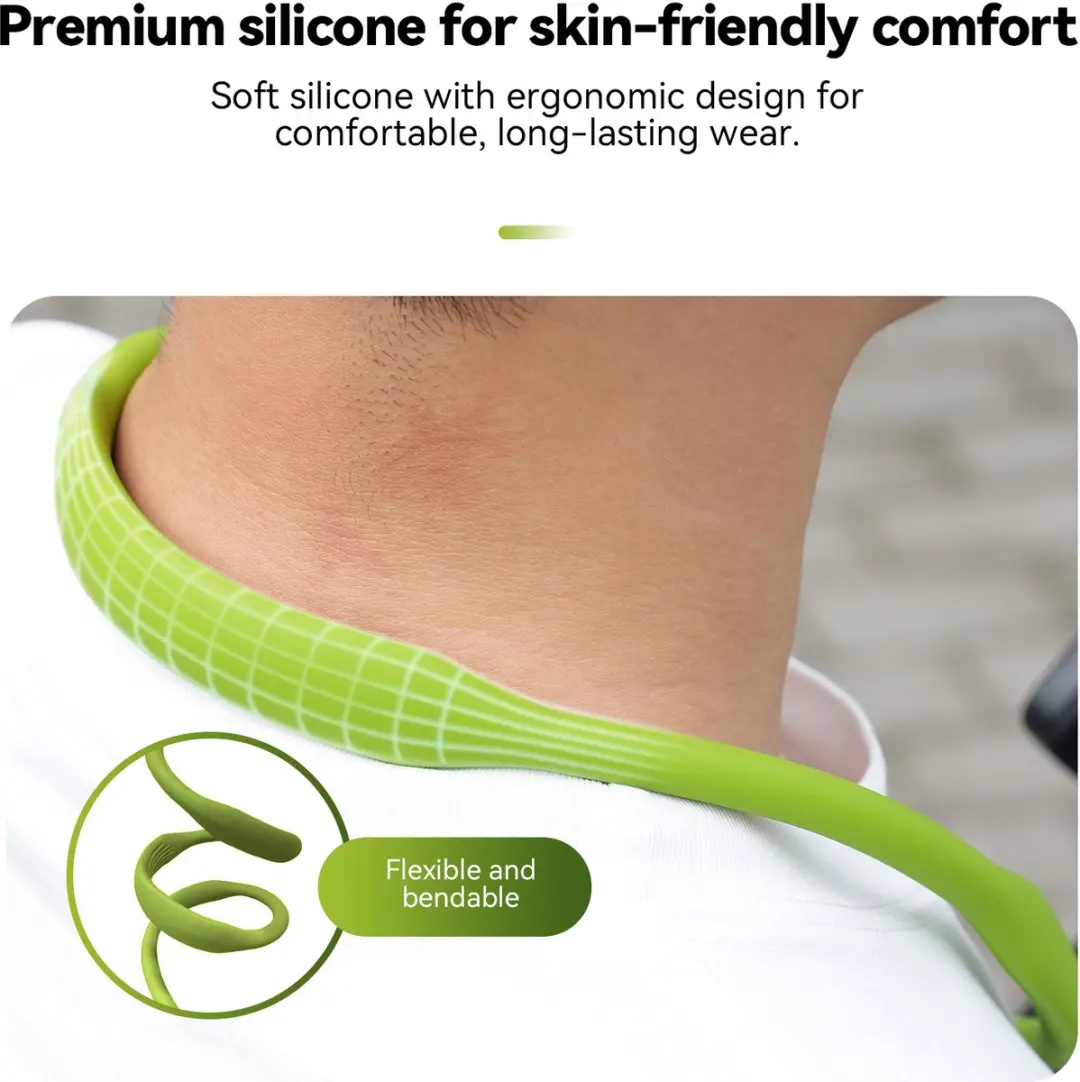 Telesin U-Shaped Nekhouder Pro T-S2-HNB-02GN - Groen - afbeelding 4 van 6