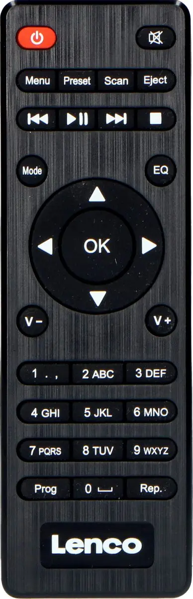 Lenco DIR-261BK Internetradio - CD-speler Bluetooth - 20W - Zwart