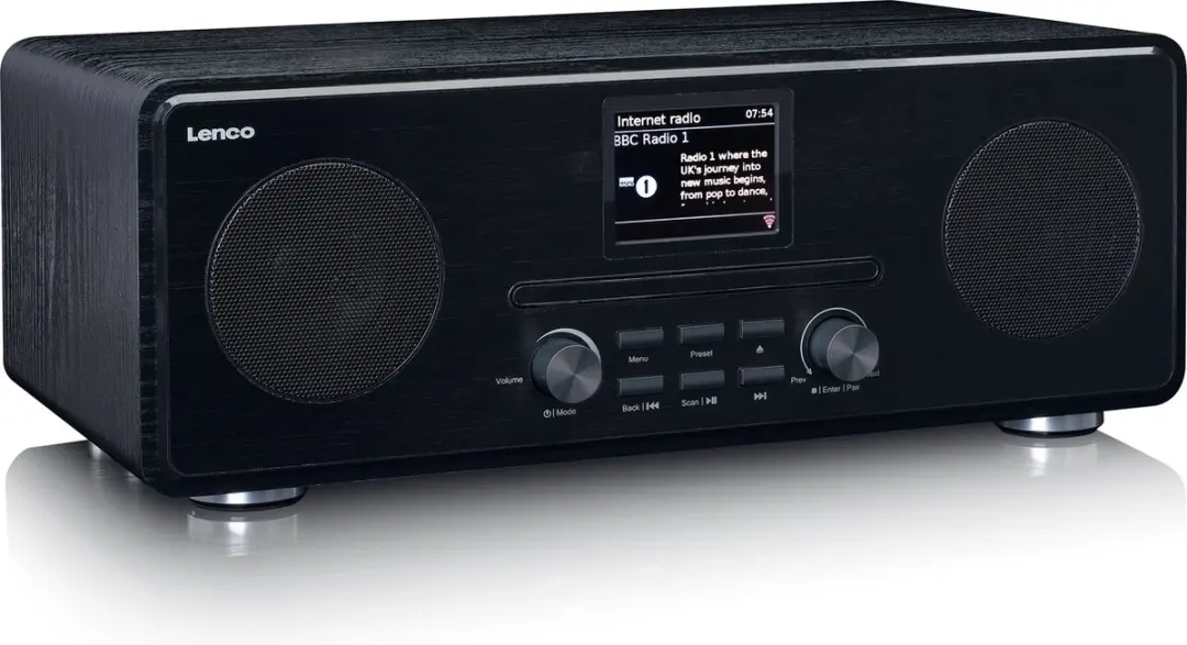 Lenco DIR-261BK Internetradio