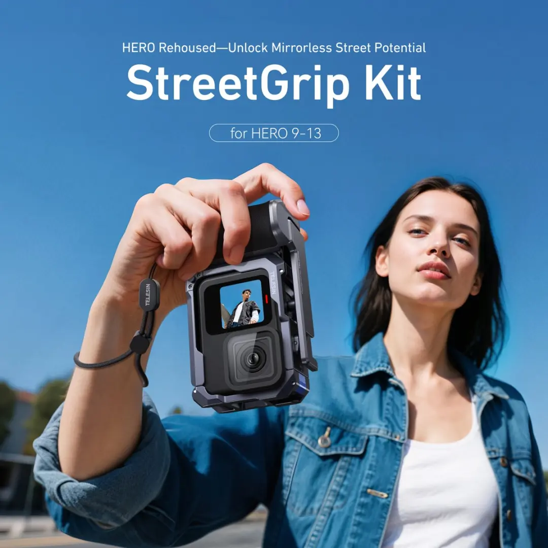 Telesin StreetGrip Kit GoPro Cage