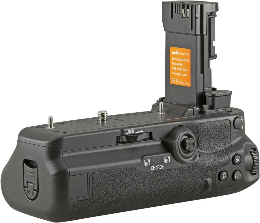Jupio BG-R10 Battery Grip voor Canon EOS R5/R6 - 2.4GHz Draadloze Afstandsbediening