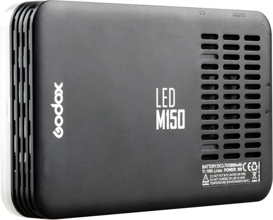 Godox LEDM150 LED-lamp - 8cm - Zwart - afbeelding 6 van 6