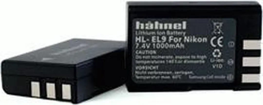 Hähnel HL-EL9a Li-Ion Accu 1080mAh - Nikon EN-EL9