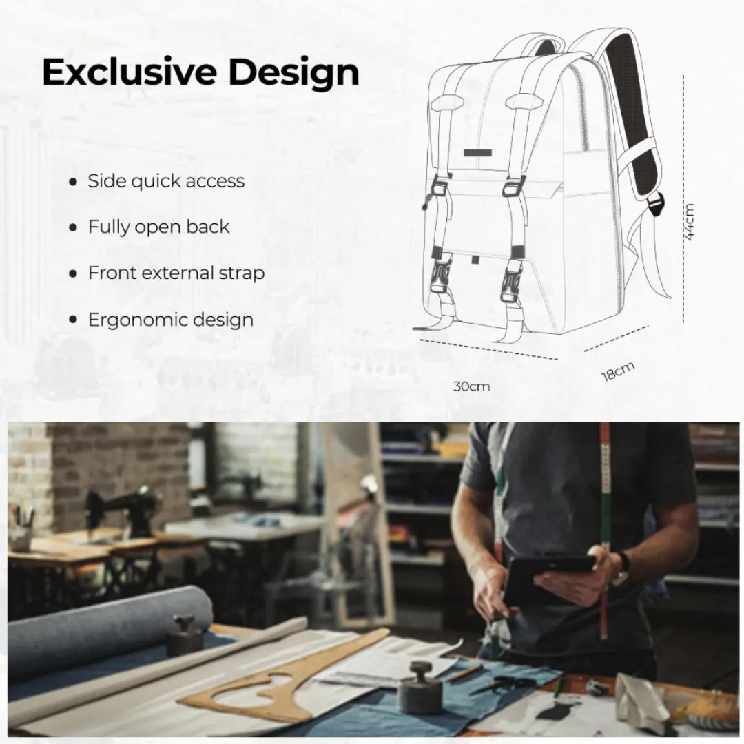 K&F Concept Beta 20L Rugtas - Zwart