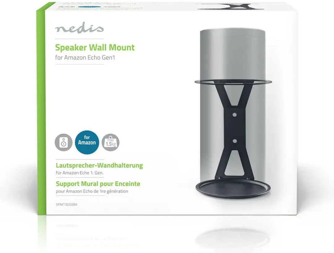 Nedis SPMT3000BK Speakerbeugel - Zwart