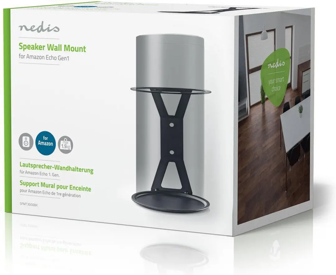 Nedis SPMT3000BK Speakerbeugel - Zwart