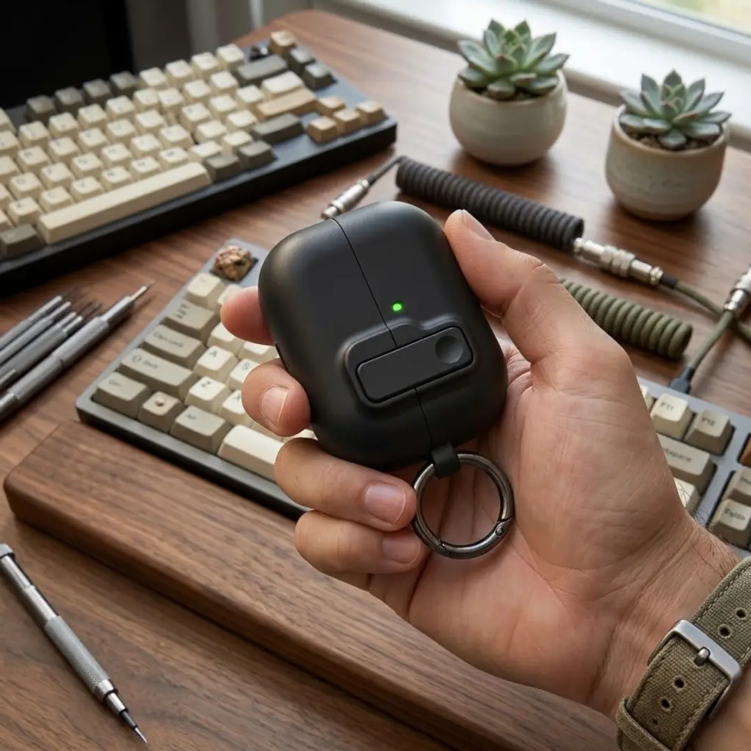 NUVEX AirPods Pro 3 Beschermhoes - Zwart