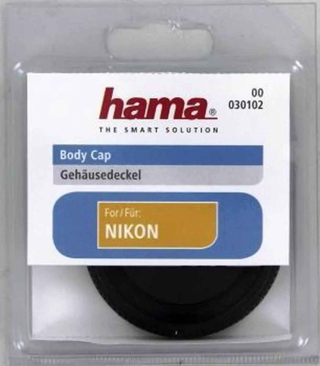 Hama Lensdop Nikon - Rood - afbeelding 2 van 2