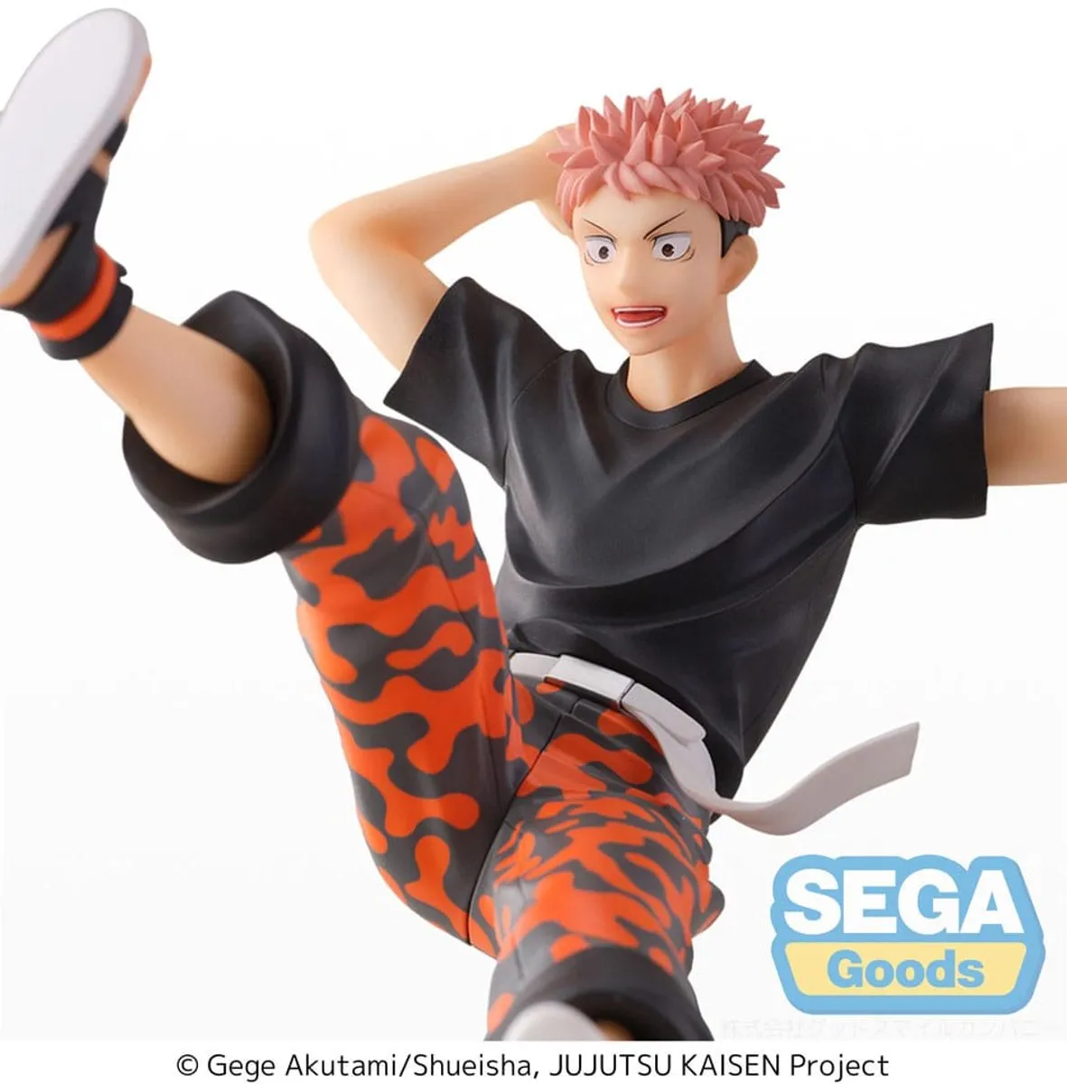 Sega Jujutsu Kaisen Splash×Battle PVC Beeld Yuji Itadori 17cm - Multi