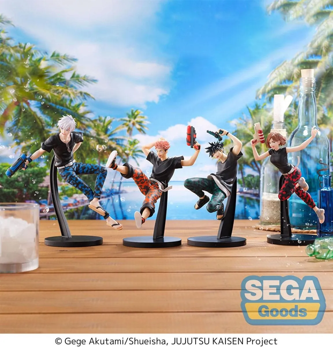 Sega Jujutsu Kaisen Splash×Battle PVC Beeld Yuji Itadori 17cm - Multi