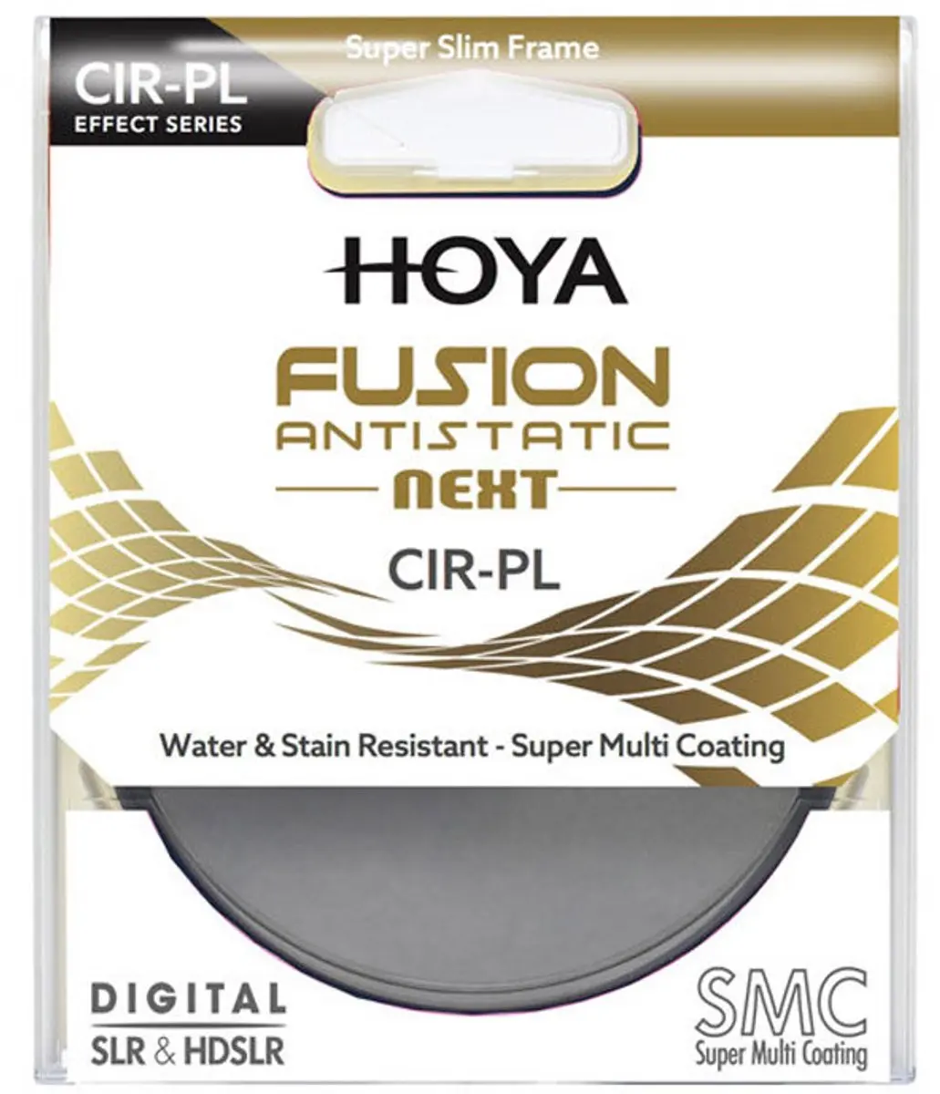 Hoya Fusion One Next CIR-PL Polarisatiefilter 62mm - Zwart