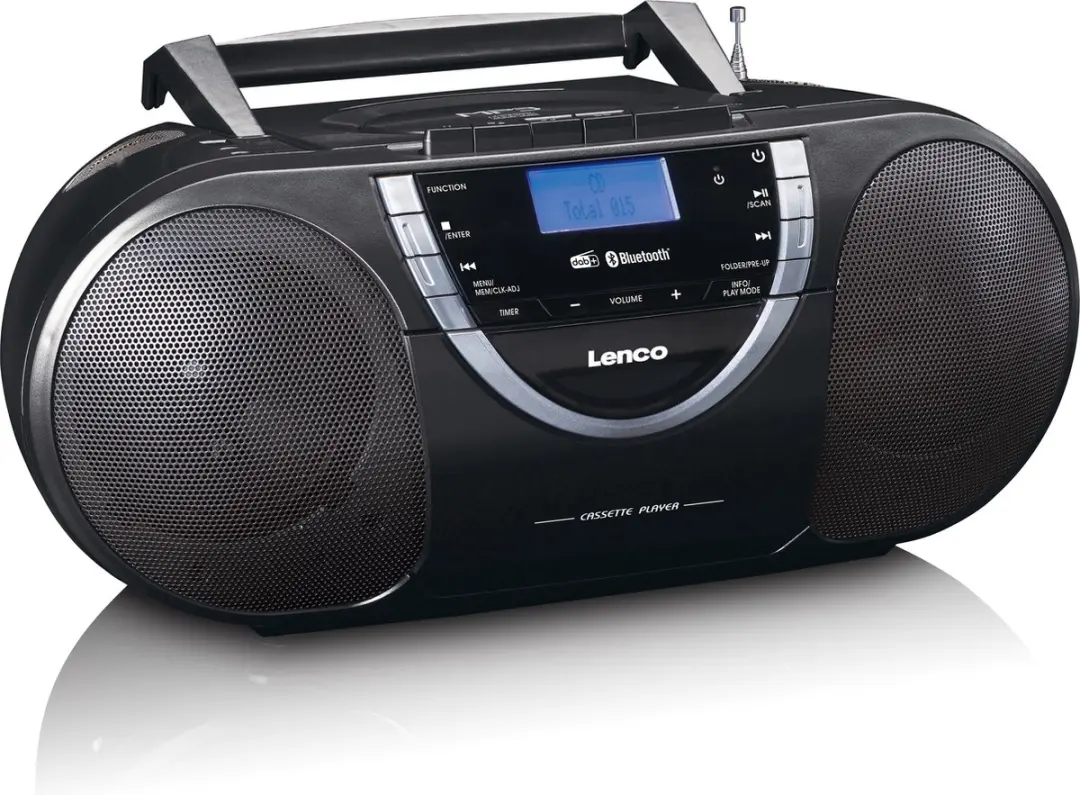 Lenco SCD-6900 Draagbare CD-radio - DAB+ Bluetooth Grijs