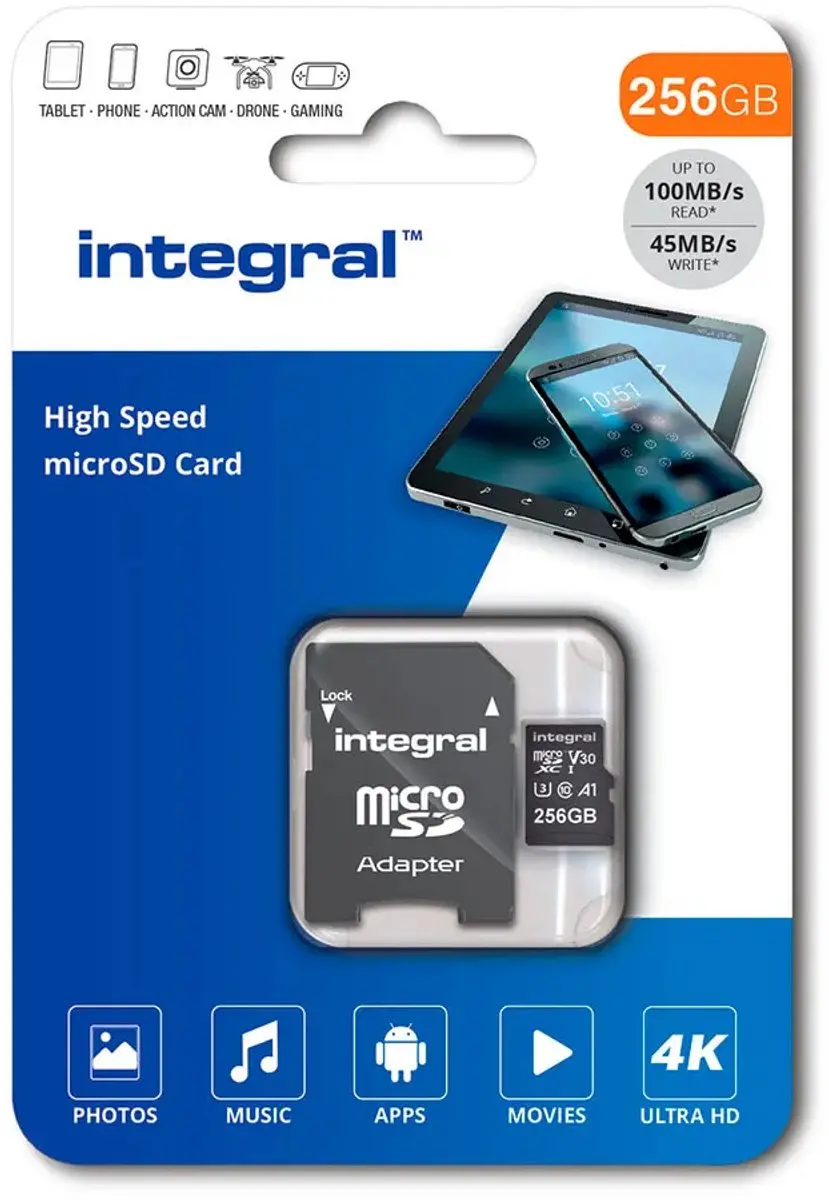 Integral INMSDX256G-100V30 Geheugenkaart 256GB